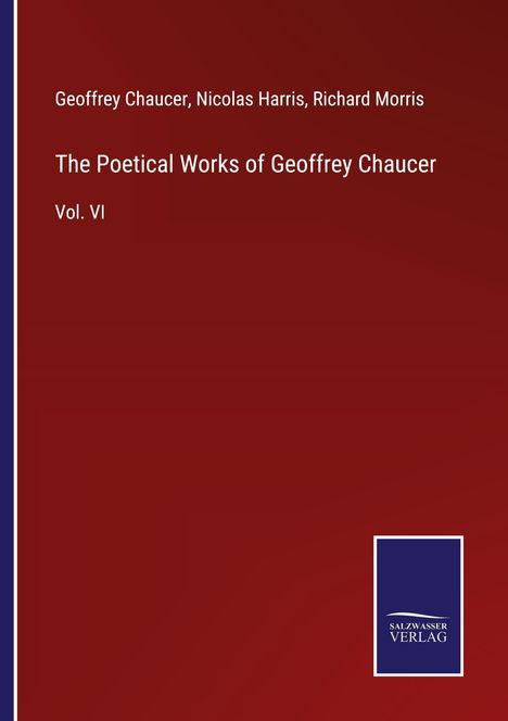 Geoffrey Chaucer: The Poetical Works of Geoffrey Chaucer, Buch