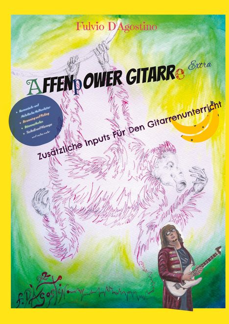 Fulvio D'Agostino: Affenpower Gitarre Extra, Buch