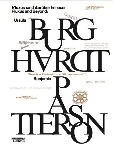 Fluxus und darüber hinaus: Ursula Burghardt, Benjamin Patterson, Buch