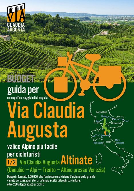 Christoph Tschaikner: Percorso ciclabile Via Claudia Augusta 1/2 "Altinate" BUDGET, Buch