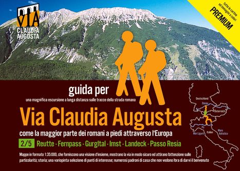 Christoph Tschaikner: trekking via Claudia Augusta 2/5 Tirol PREMIUM, Buch