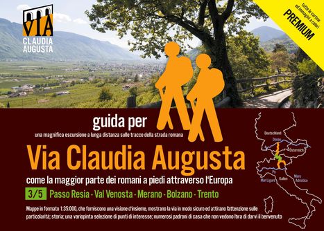 Christoph Tschaikner: trekking VIA CLAUDIA AUGUSTA 3/5 Reschenpass - Trento PREMIUM, Buch