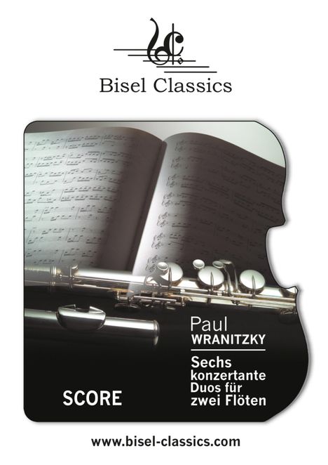 Paul Wranitzky: Sechs Konzertante Duos für Zwei Flöten, Buch