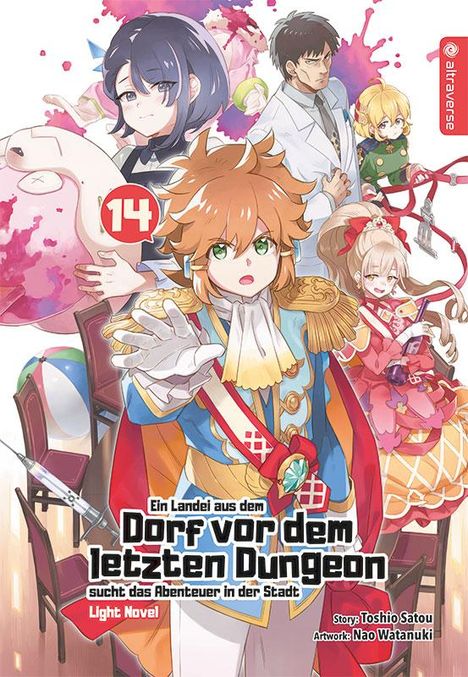 Toshio Satou: Ein Landei aus dem Dorf vor dem letzten Dungeon sucht das Abenteuer in der Stadt Light Novel 14, Buch