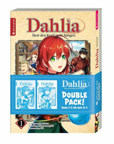 Megumi Sumikawa: Dahlia lässt den Kopf nicht hängen Double Pack 01 &amp; 02, Buch