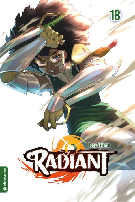 Tony Valente: Radiant 18, Buch