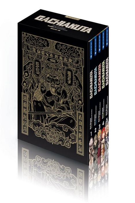 Kei Urana: GACHIAKUTA 01-05 im Schuber, 5 Bücher