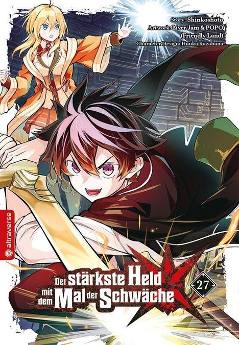 Shinkoshoto: Der stärkste Held mit dem Mal der Schwäche 27, Buch