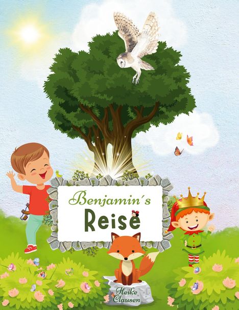 H. Clausen: Benjamin`s Reise, Buch