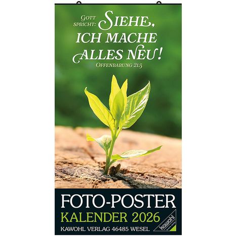 Foto-Poster-Kalender 2026, Kalender
