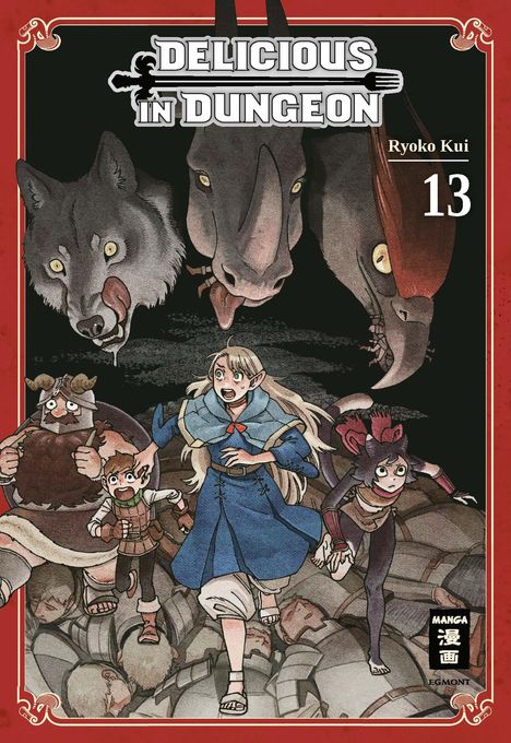 Ryouko Kui: Delicious in Dungeon 13, Buch