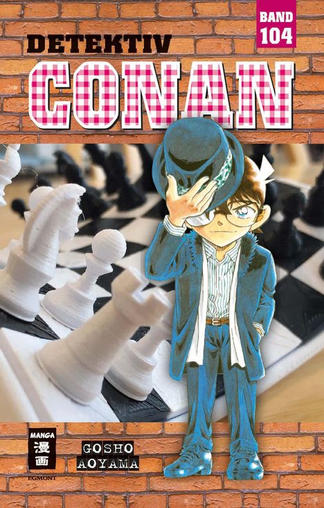 Gosho Aoyama: Detektiv Conan 104, Buch