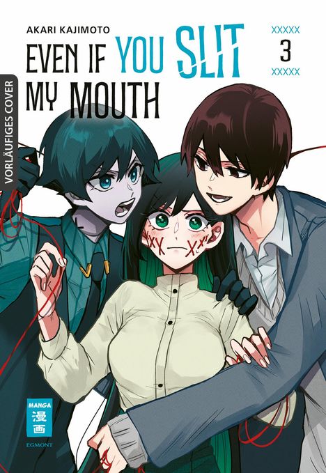 Akari Kajimoto: Even if you slit my Mouth 03, Buch