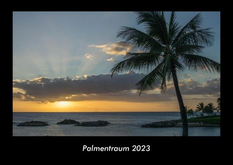 Tobias Becker: Palmentraum 2023 Fotokalender DIN A3, Kalender