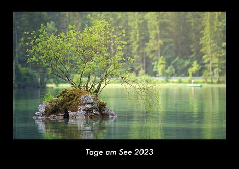 Tobias Becker: Tage am See 2023 Fotokalender DIN A3, Kalender