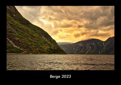 Tobias Becker: Berge 2023 Fotokalender DIN A3, Kalender