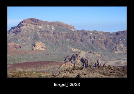 Tobias Becker: Berge 2023 Fotokalender DIN A3, Kalender