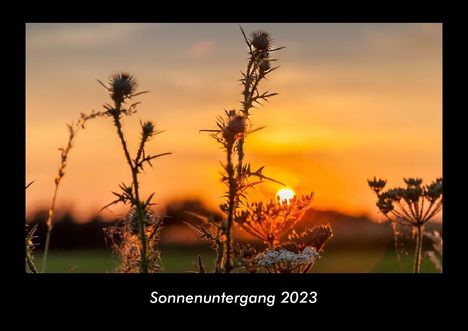 Tobias Becker: Sonnenuntergang 2023 Fotokalender DIN A3, Kalender