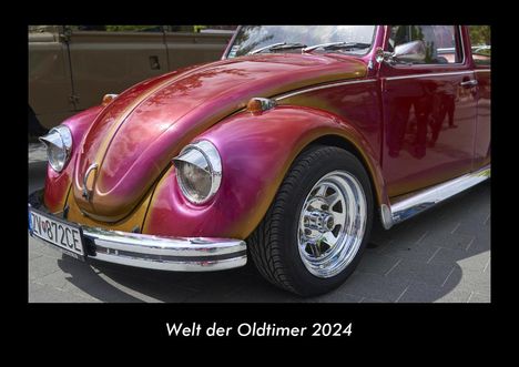 Tobias Becker: Welt der Oldtimer 2024 Fotokalender DIN A3, Kalender