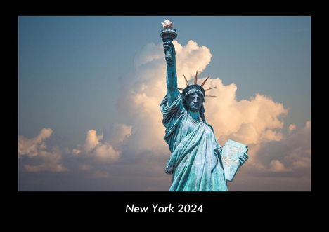 Tobias Becker: New York 2024 Fotokalender DIN A3, Kalender