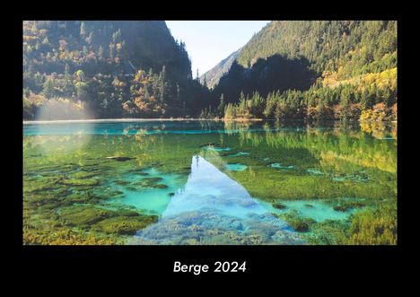 Tobias Becker: Berge 2024 Fotokalender DIN A3, Kalender