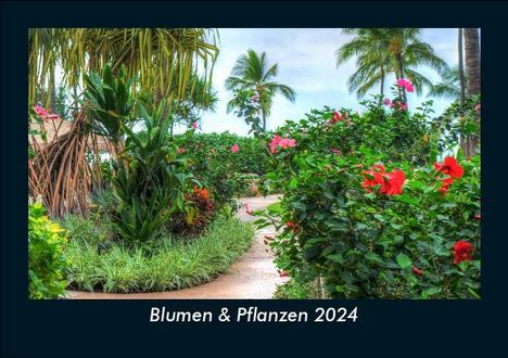 Tobias Becker: Blumen &amp; Pflanzen 2024 Fotokalender DIN A5, Kalender