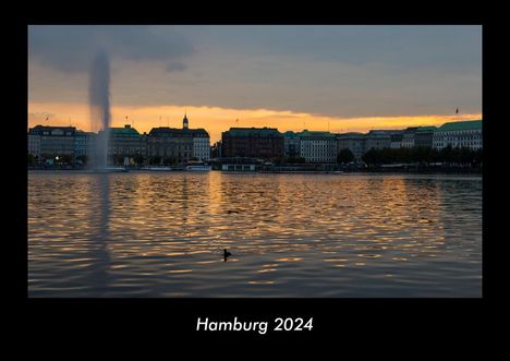 Tobias Becker: Hamburg 2024 Fotokalender DIN A3, Kalender