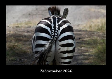 Tobias Becker: Zebrazauber 2024 Fotokalender DIN A3, Kalender
