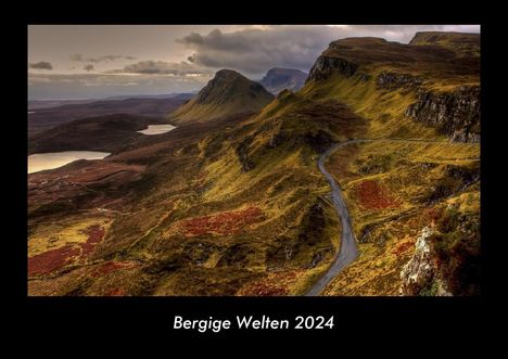 Tobias Becker: Bergige Welten 2024 Fotokalender DIN A3, Kalender