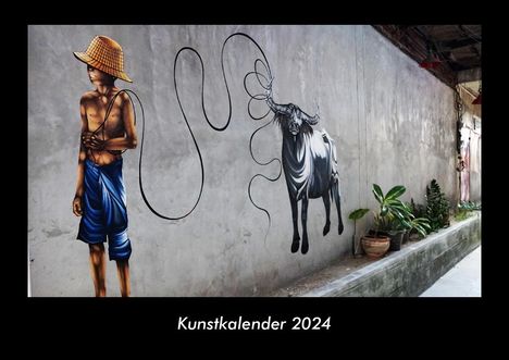 Tobias Becker: Kunstkalender 2024 Fotokalender DIN A3, Kalender