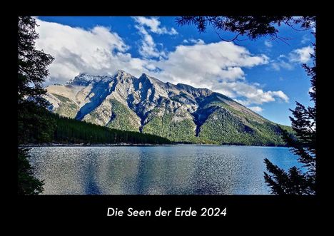 Tobias Becker: Die Seen der Erde 2024 Fotokalender DIN A3, Kalender