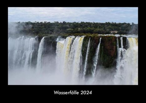 Tobias Becker: Wasserfälle 2024 Fotokalender DIN A3, Kalender