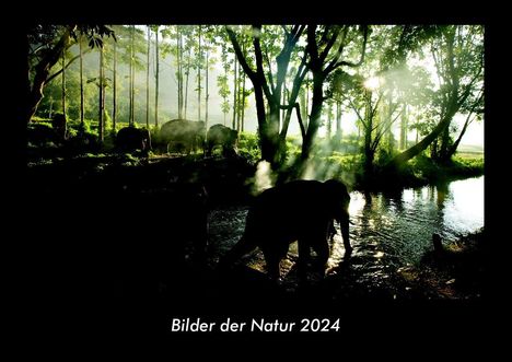 Tobias Becker: Bilder der Natur 2024 Fotokalender DIN A3, Kalender