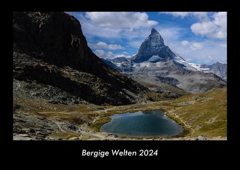 Tobias Becker: Bergige Welten 2024 Fotokalender DIN A3, Kalender