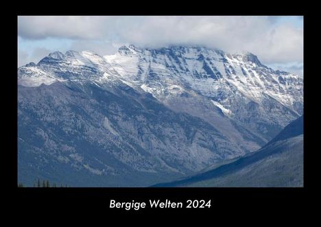 Tobias Becker: Bergige Welten 2024 Fotokalender DIN A3, Kalender