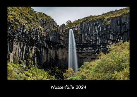 Tobias Becker: Wasserfälle 2024 Fotokalender DIN A3, Kalender