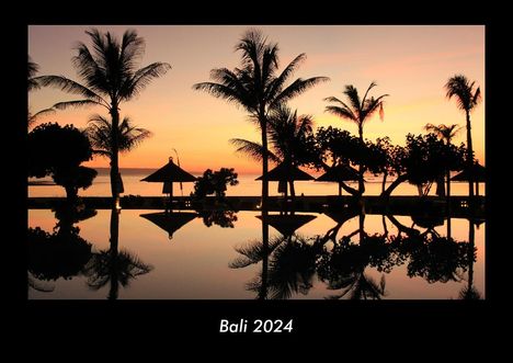 Tobias Becker: Bali 2024 Fotokalender DIN A3, Kalender