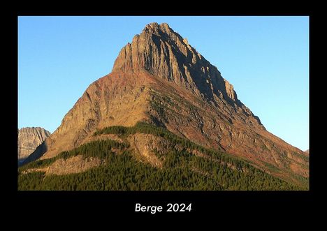 Tobias Becker: Berge 2024 Fotokalender DIN A3, Kalender