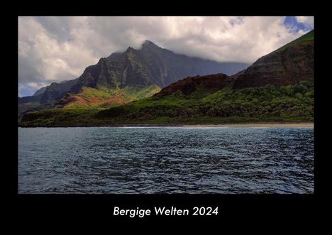 Tobias Becker: Bergige Welten 2024 Fotokalender DIN A3, Kalender