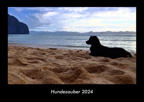 Tobias Becker: Hundezauber 2024 Fotokalender DIN A3, Kalender