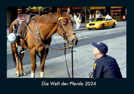Tobias Becker: Die Welt der Pferde 2024 Fotokalender DIN A4, Kalender