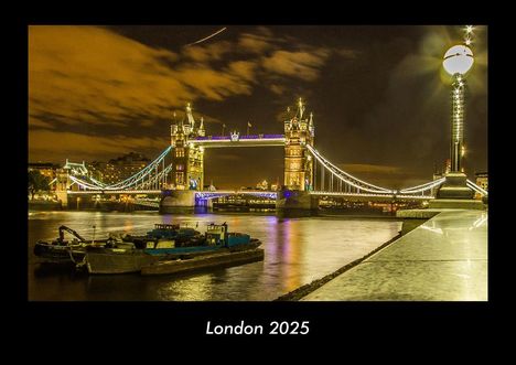 Tobias Becker: London 2025 Fotokalender DIN A3, Kalender