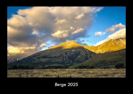 Tobias Becker: Berge 2025 Fotokalender DIN A3, Kalender