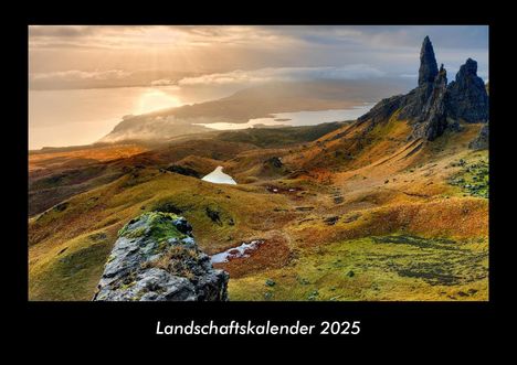 Tobias Becker: Landschaftskalender 2025 Fotokalender DIN A3, Kalender