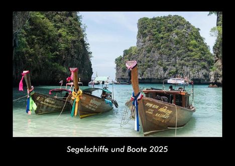 Tobias Becker: Segelschiffe und Boote 2025 Fotokalender DIN A3, Kalender