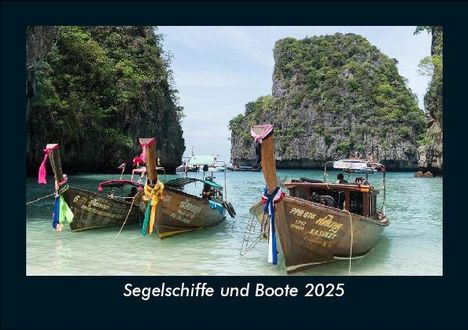 Tobias Becker: Segelschiffe und Boote 2025 Fotokalender DIN A5, Kalender