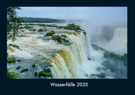 Tobias Becker: Wasserfälle 2025 Fotokalender DIN A4, Kalender