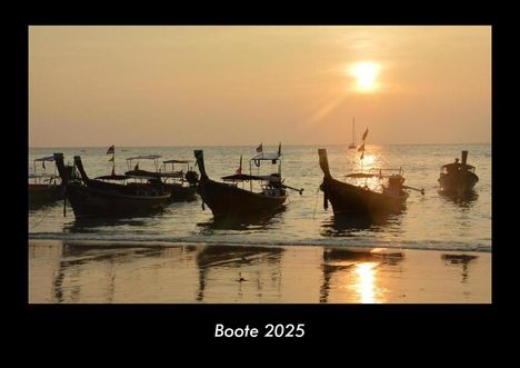 Tobias Becker: Boote 2025 Fotokalender DIN A3, Kalender