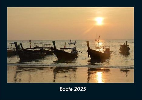 Tobias Becker: Boote 2025 Fotokalender DIN A4, Kalender