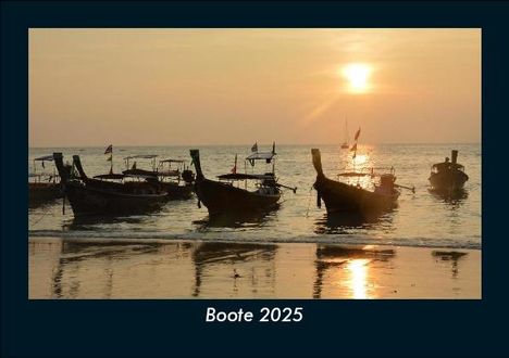 Tobias Becker: Boote 2025 Fotokalender DIN A5, Kalender